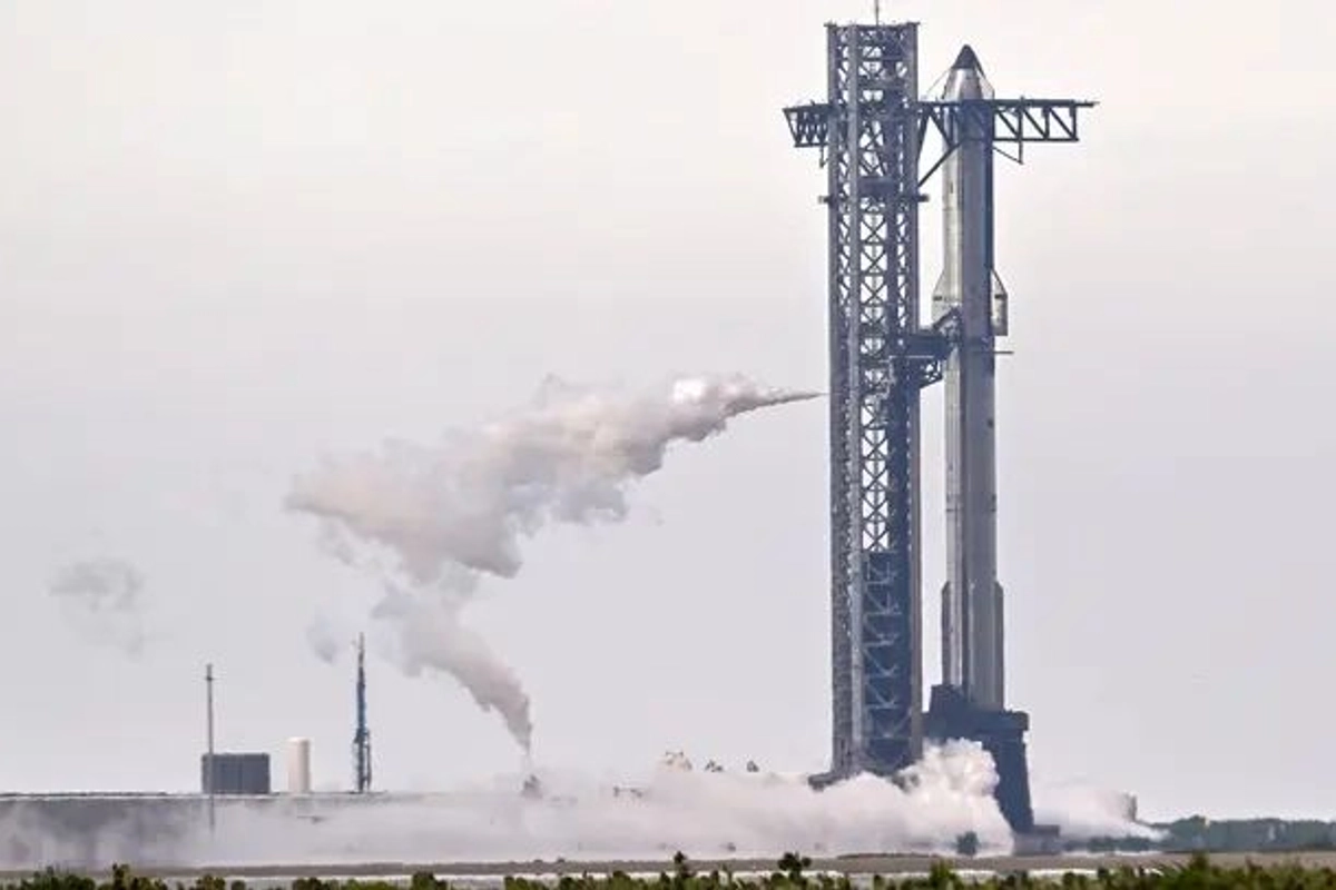 Společnost SpaceX realizovala v Texasu desátý testovací let raketoplánu Starship