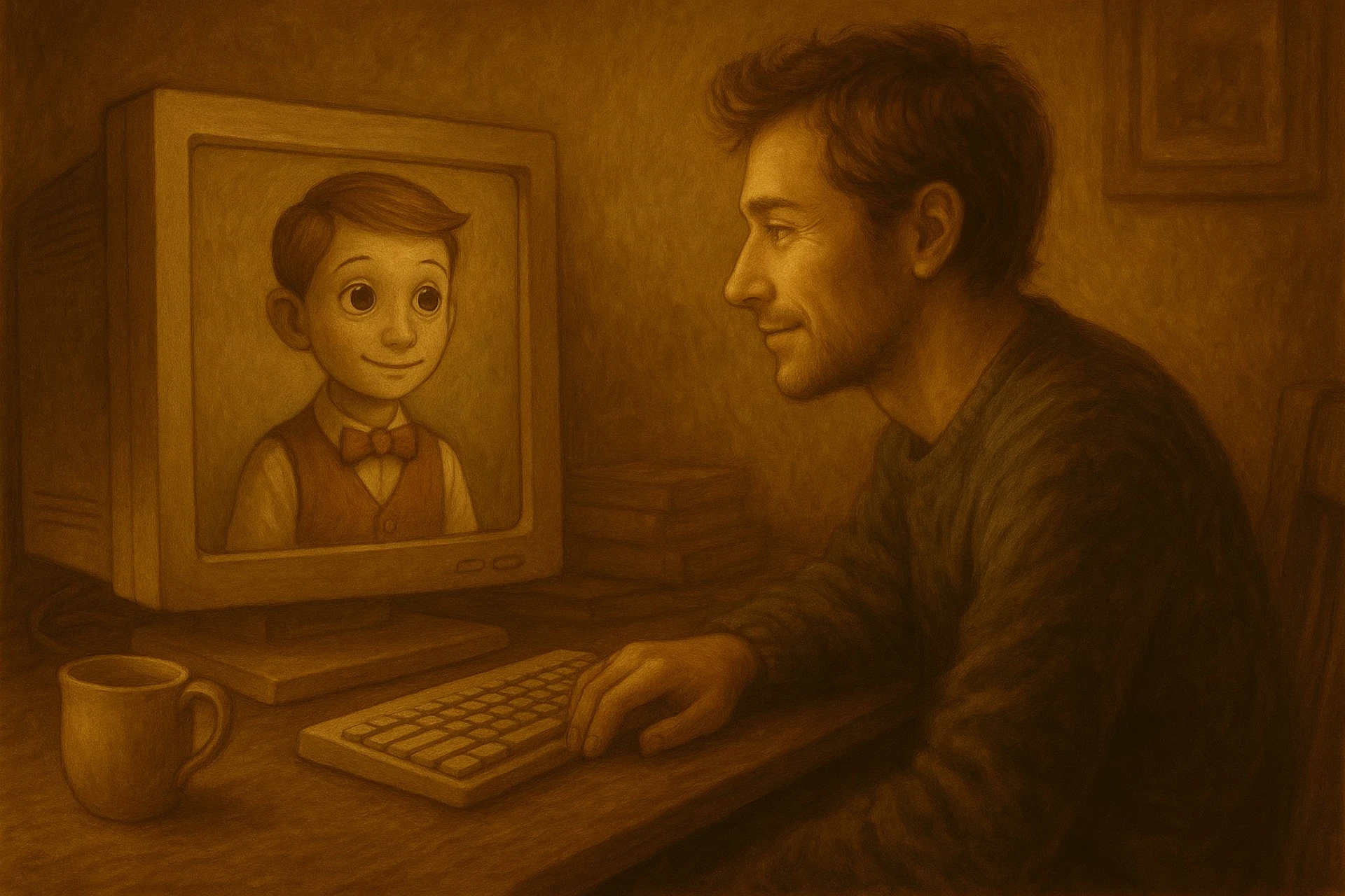 Konec, v němž začíná příběh nového druhu bytosti