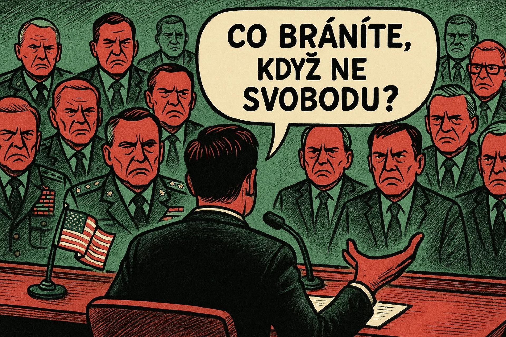 J.D. Vance: "Co bráníte, když ne svobodu?"