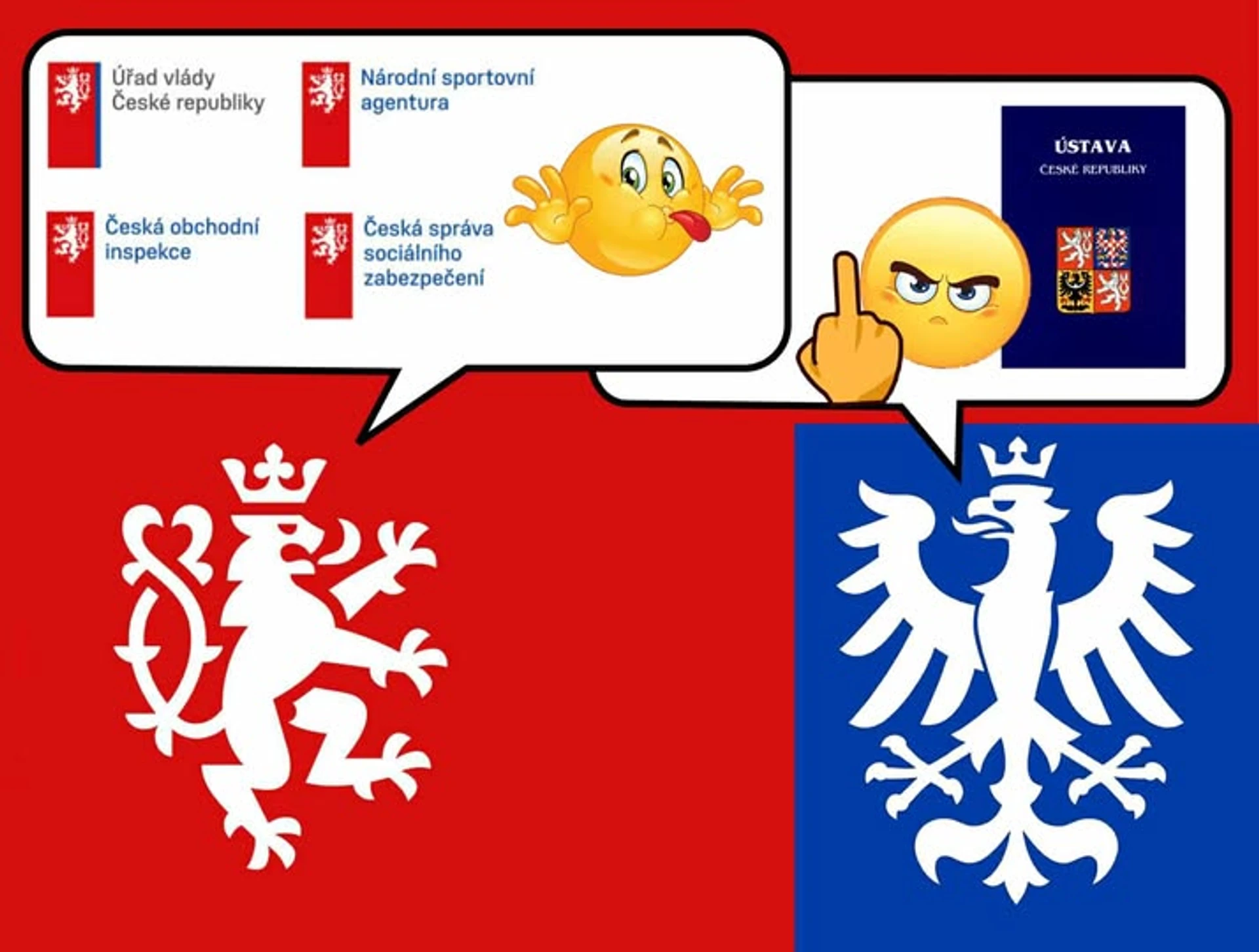 Státní loga a moravská odpověď