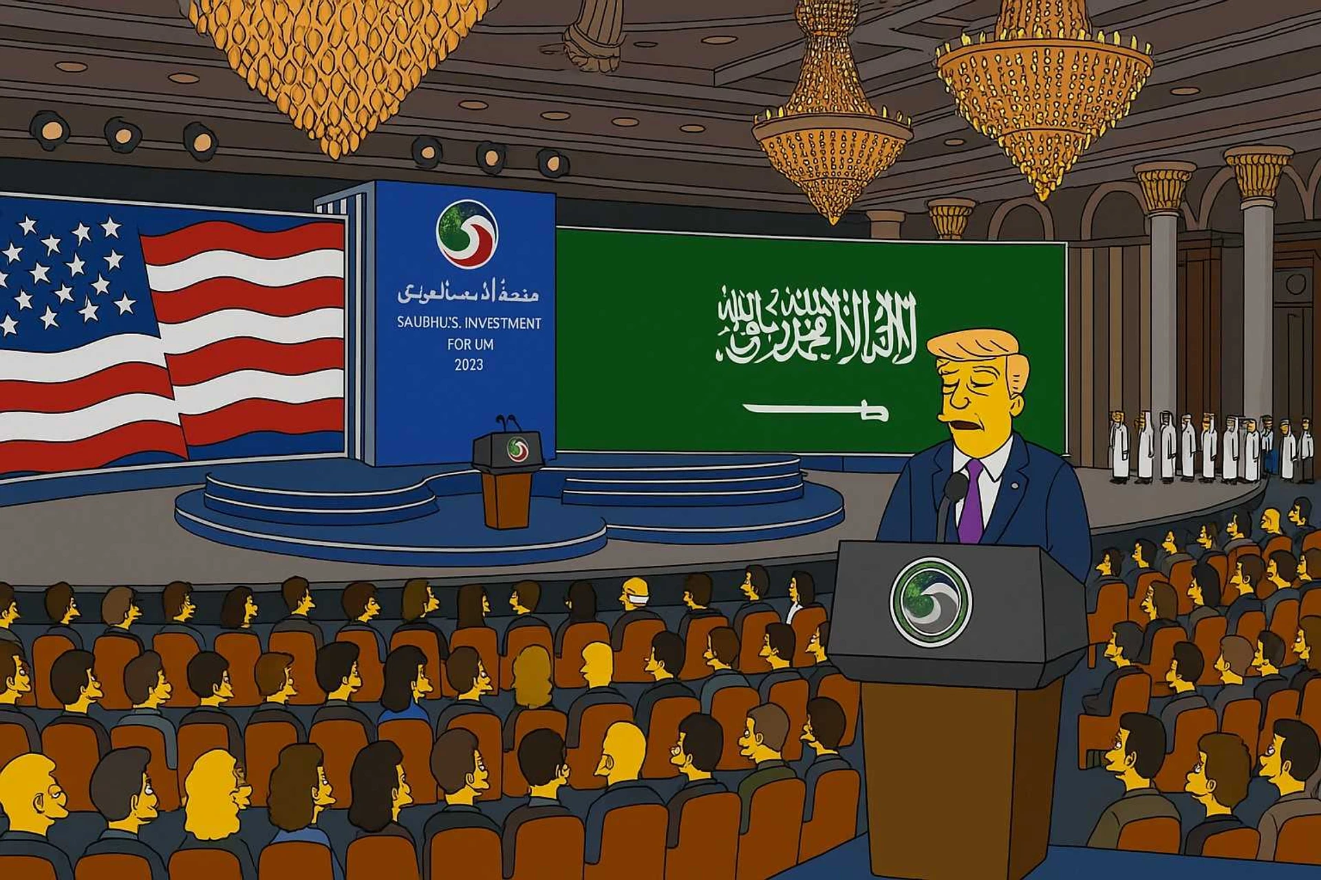 Trump v Rijádu