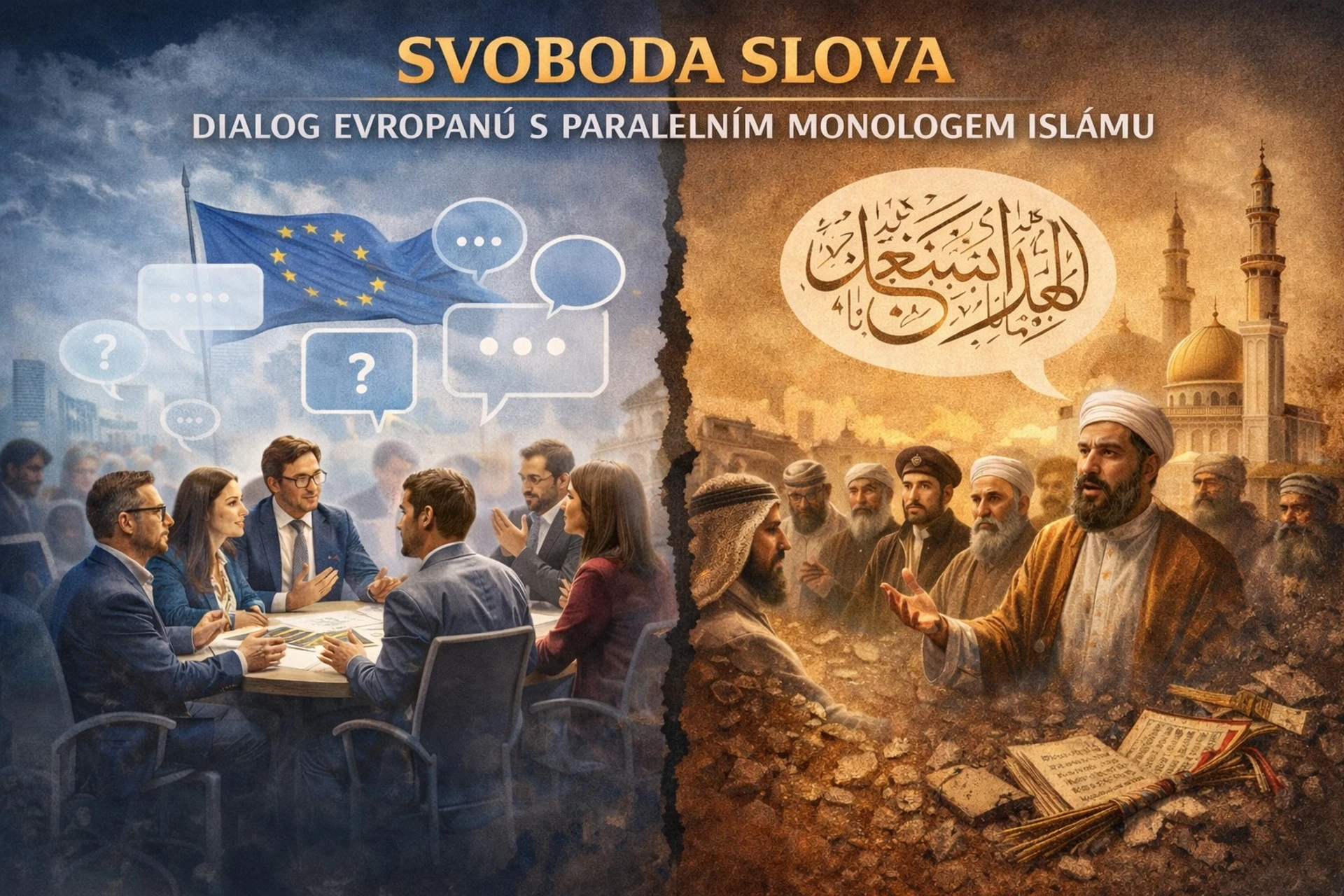 Dialog Evropanů s paralelním monologem Islámu
