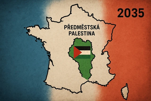Kterou ze stovek NO-GO zón Francie vyhlásí Macron za nezávislou Palestinu?
