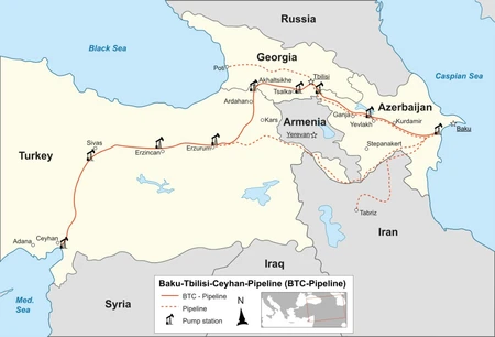 Dodávky plynu z Azerbajdžanu pre Strednú Európu – možné riziká v nestabilnom regióne