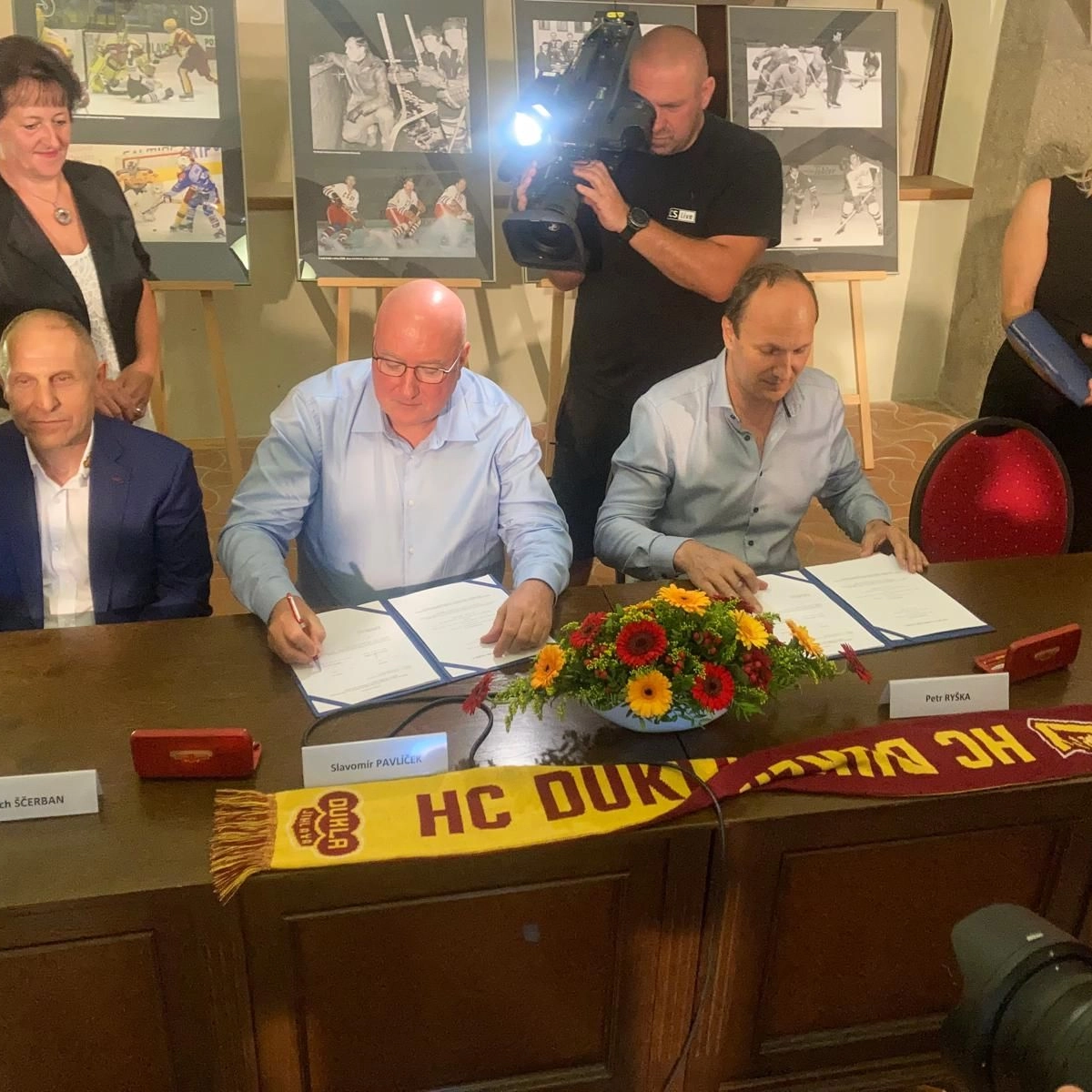Jihlava prodala hokejovou Duklu, primátor Ryška to označil za historický okamžik