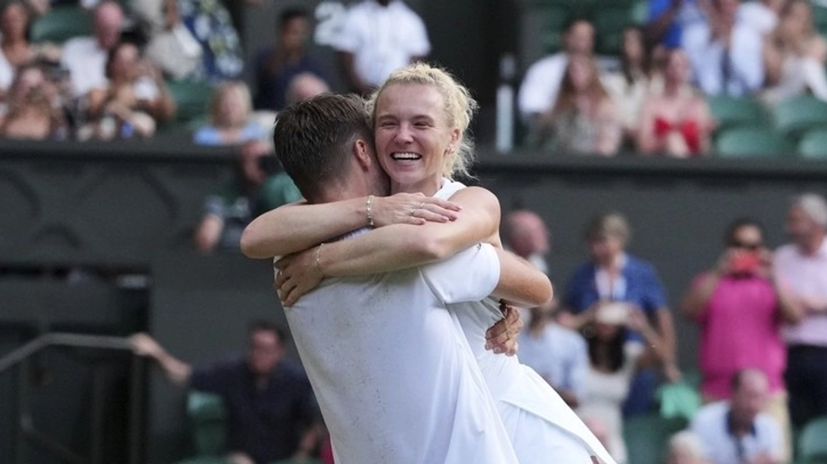 Kateřina Siniaková si včera připsala už jedenáctý grandslamový titul – tentokrát poprvé ve smíšené čtyřhře