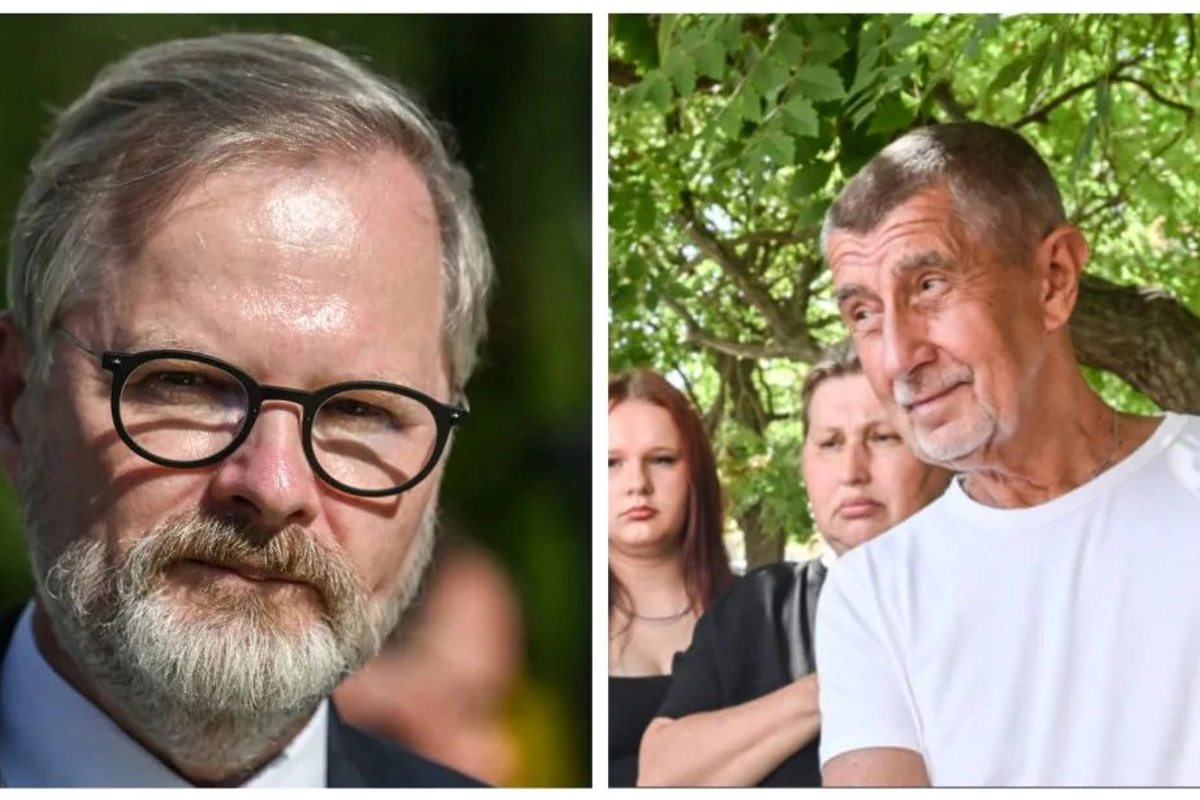 Předvolební kampaň se prý radikalizuje. Rána holí od důchodce přes záda Andreje Babiše a plivnutí na Petra Fialu