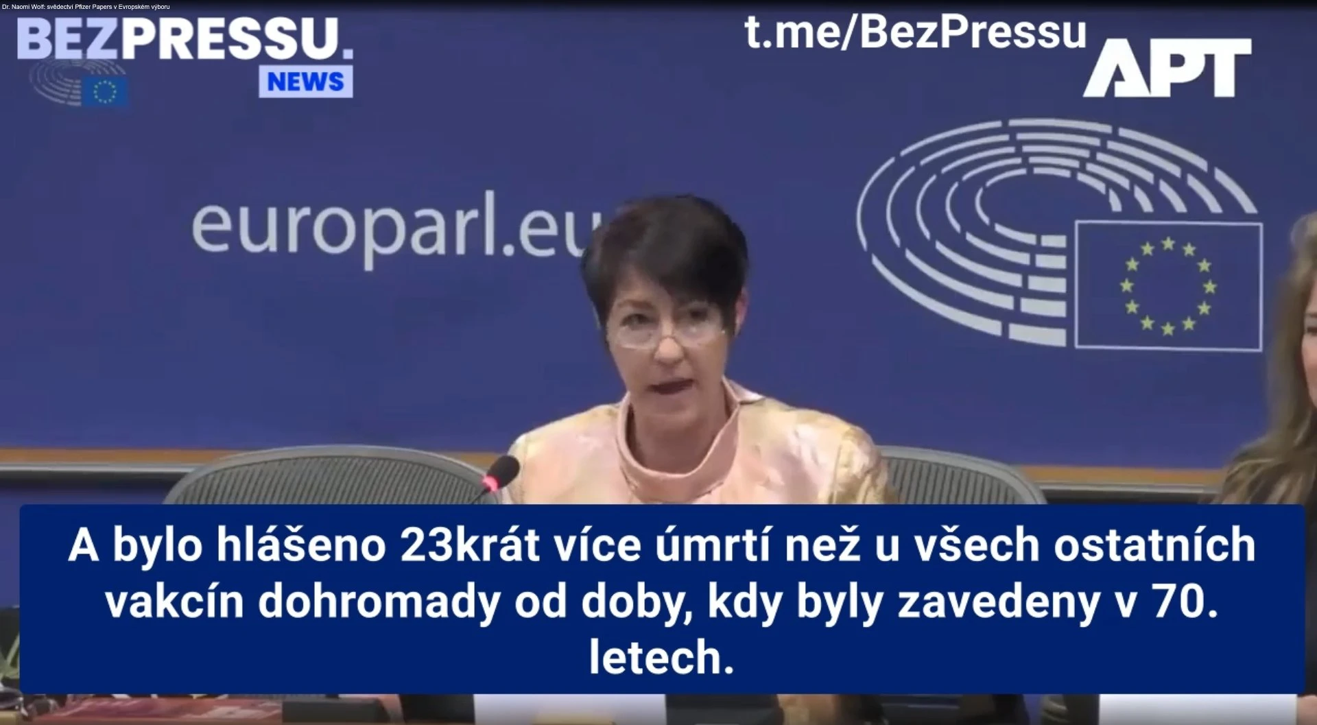 Německá europoslankyně Christine Andersonová