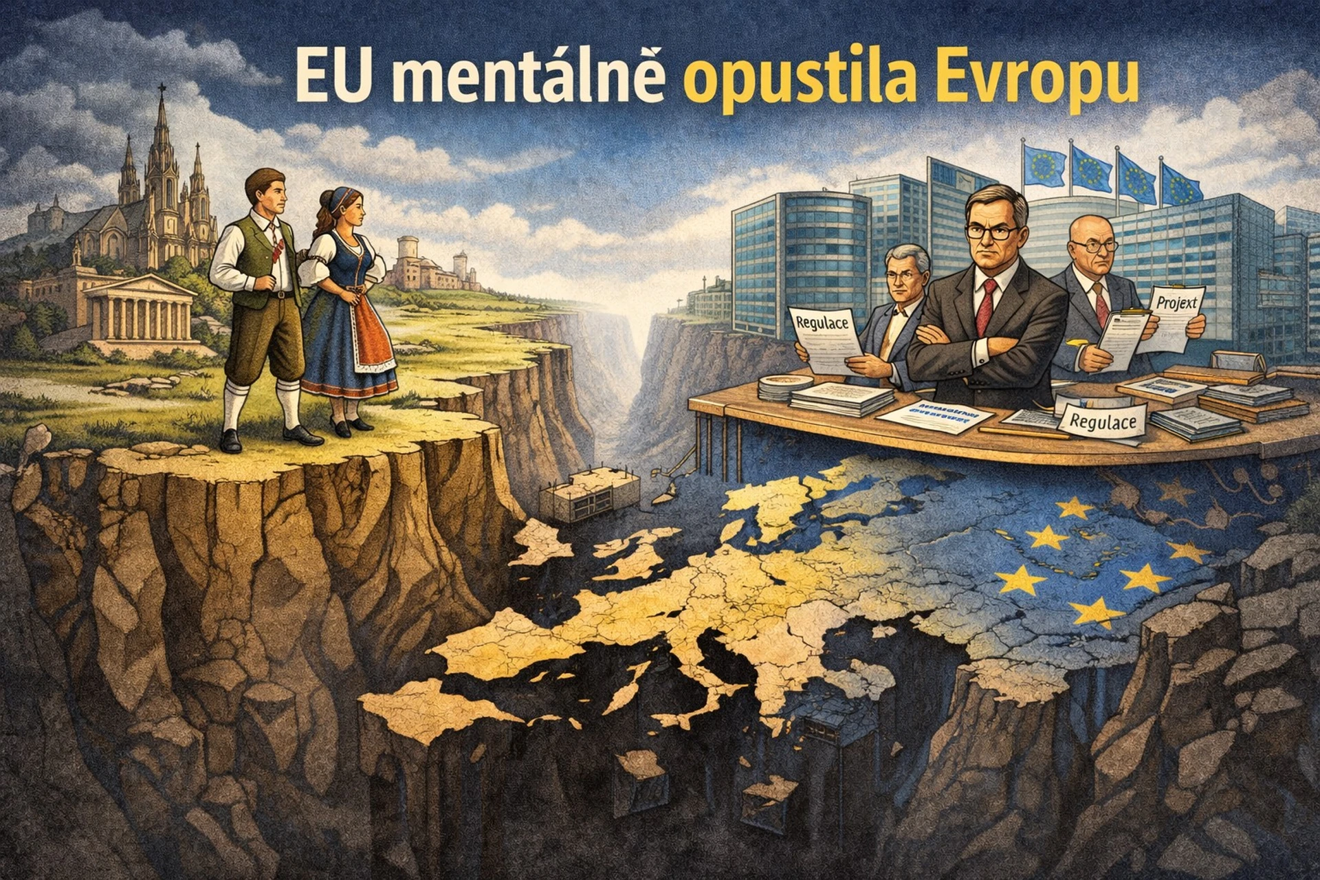 EU mentálně opustila Evropu
