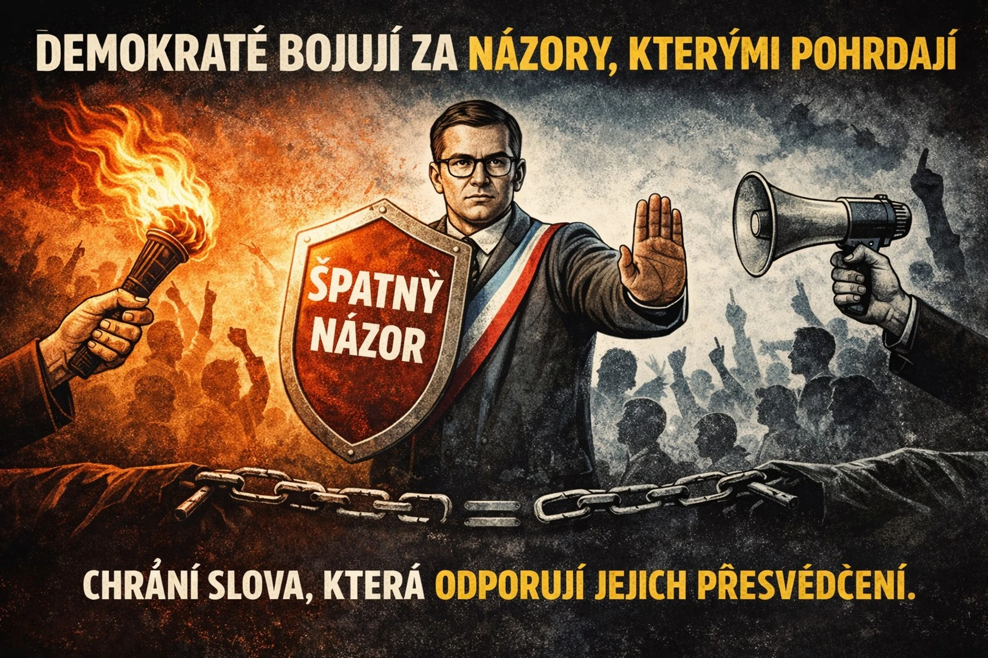 Demokraté bojují za názory, kterými pohrdají