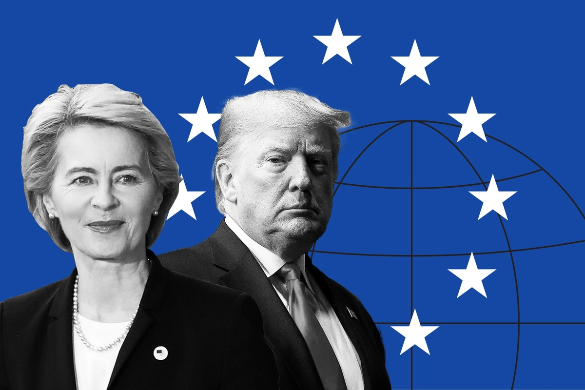 Trump si plácnul s Leyenovou. Cla na dovoz z Evropské unie od USA vzrostou na 15 procent