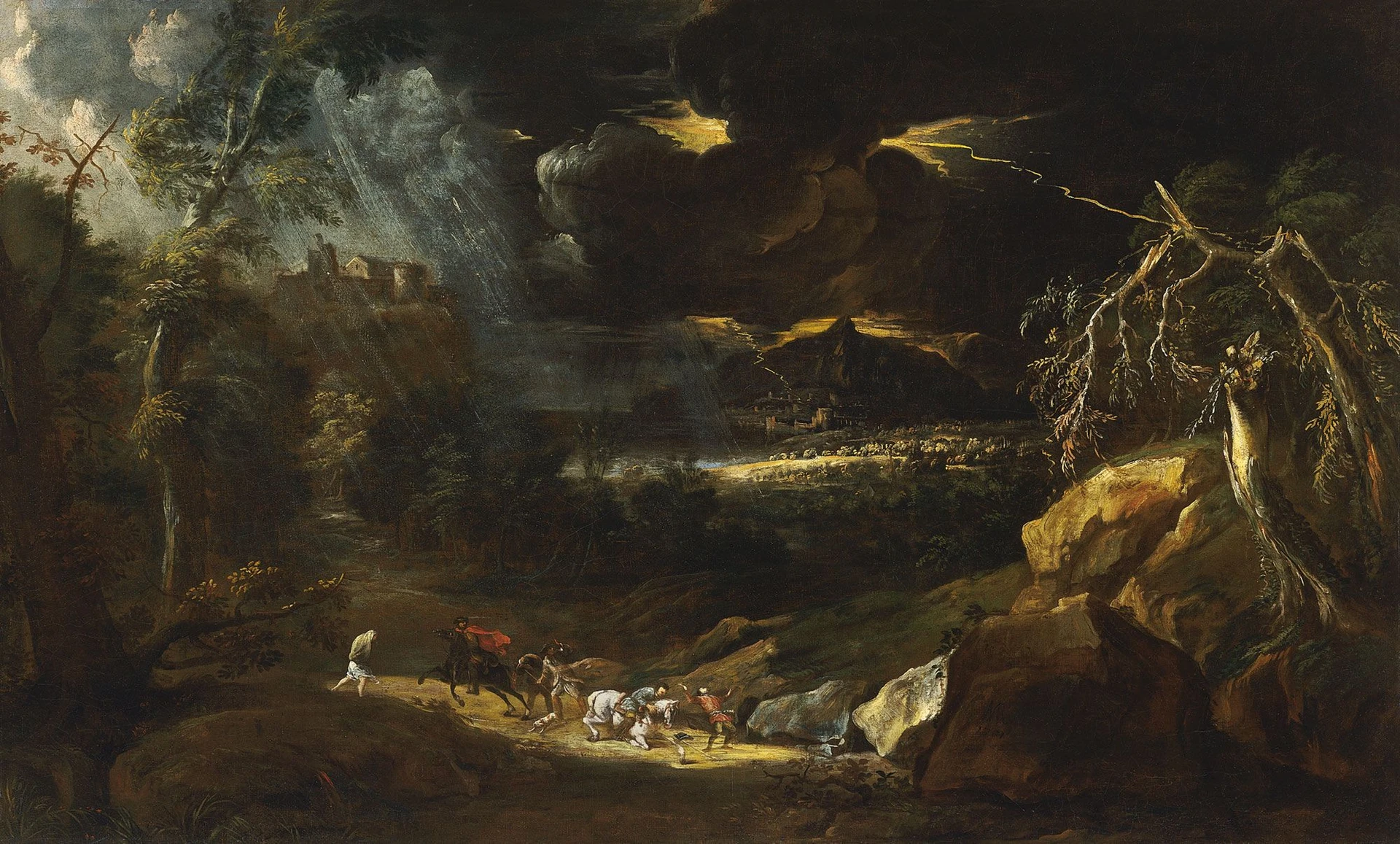 Krajina s bouří, Marco Ricci