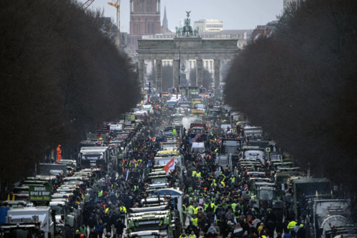 Protesty v Německu