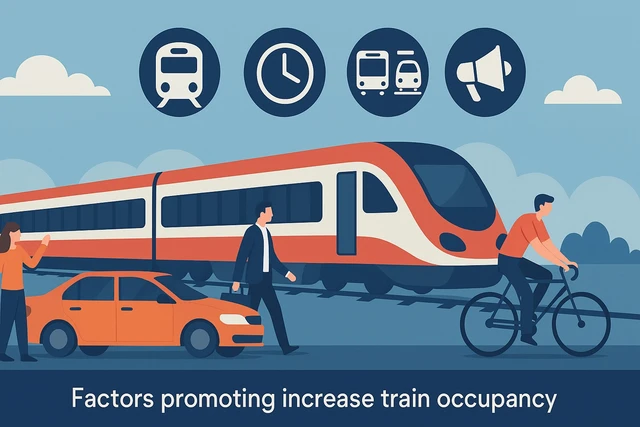 Předpoklady pro změnu přepravního chování s cílem zvýšit obsazenost vlaků osobní dopravy