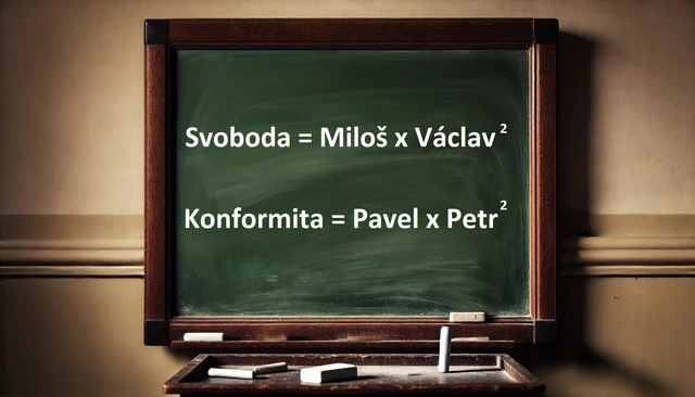 Svoboda = Miloš * Václav²