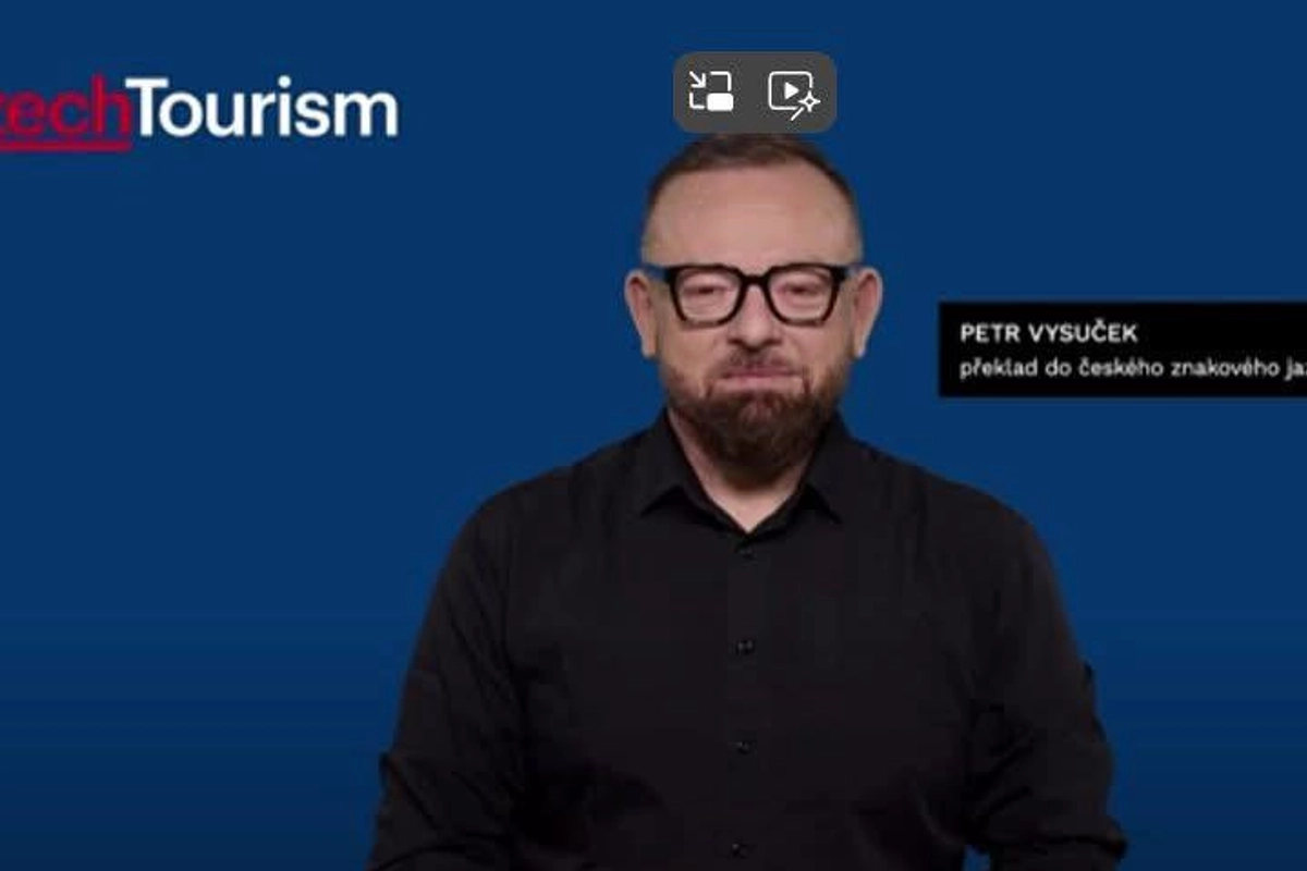Cestovní ruch je pro všechny. CzechTourism nově informuje v českém znakovém jazyce 