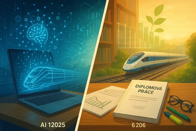 Potenciál železnice ke snížení emisí CO₂ z dopravy
