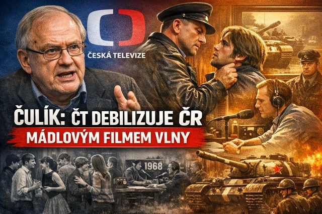 Čulík: ČT debilizuje ČR Mádlovým filmem Vlny