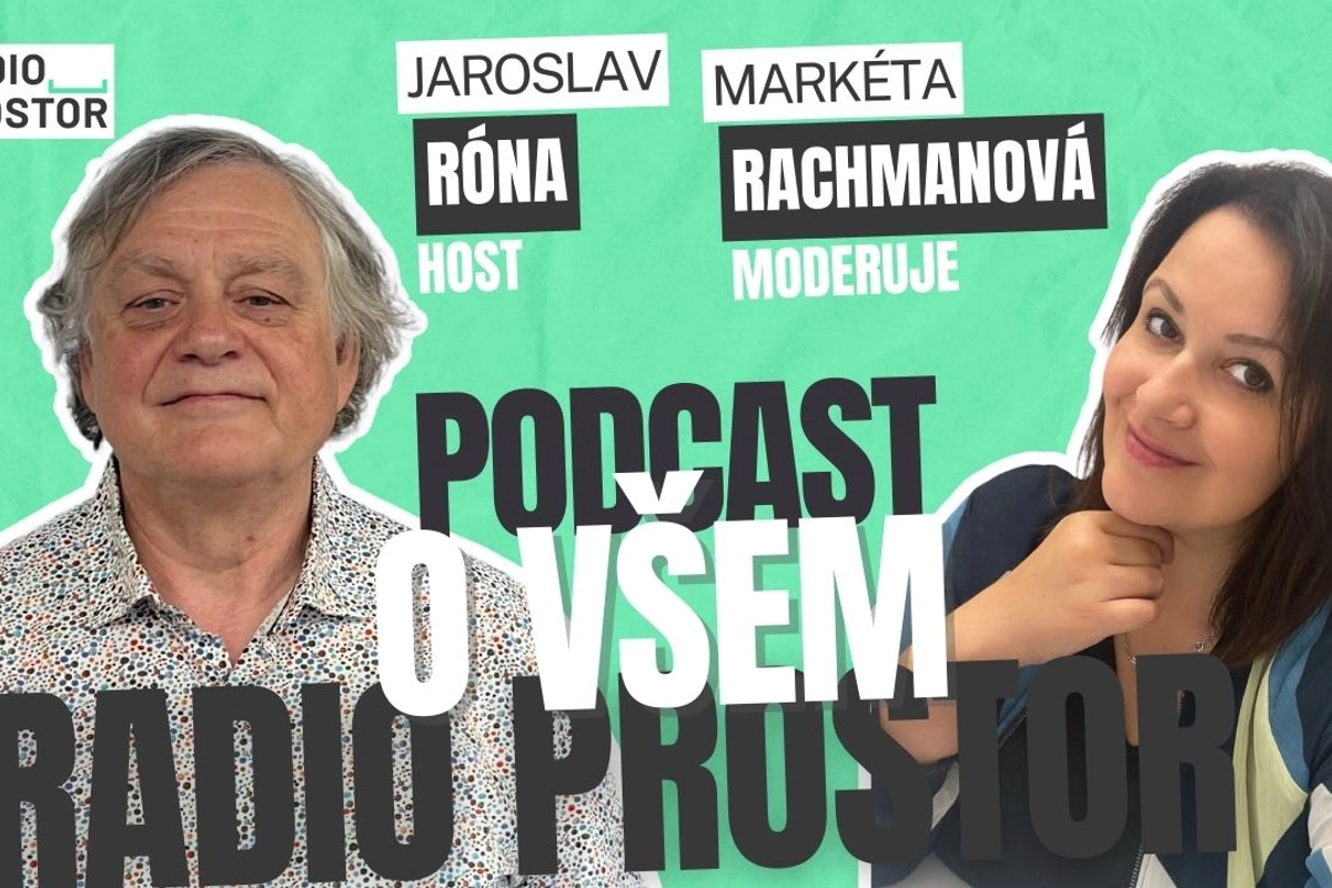 Umění je o radosti. Mělo by lidem pomáhat v odpočinku, říká umělec Jaroslav Róna