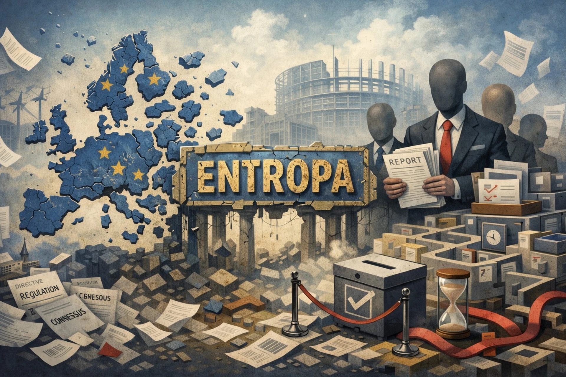 Jak se z Evropy stává entropa