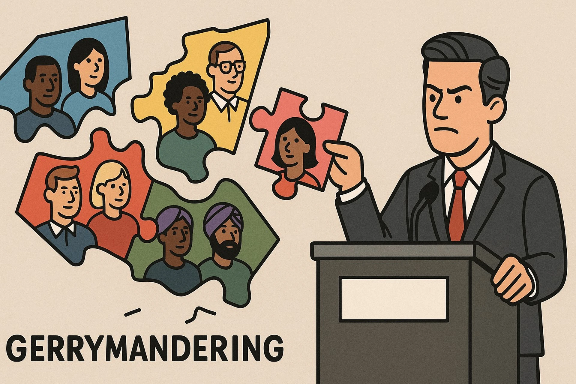 Gerrymandering „diverzity“