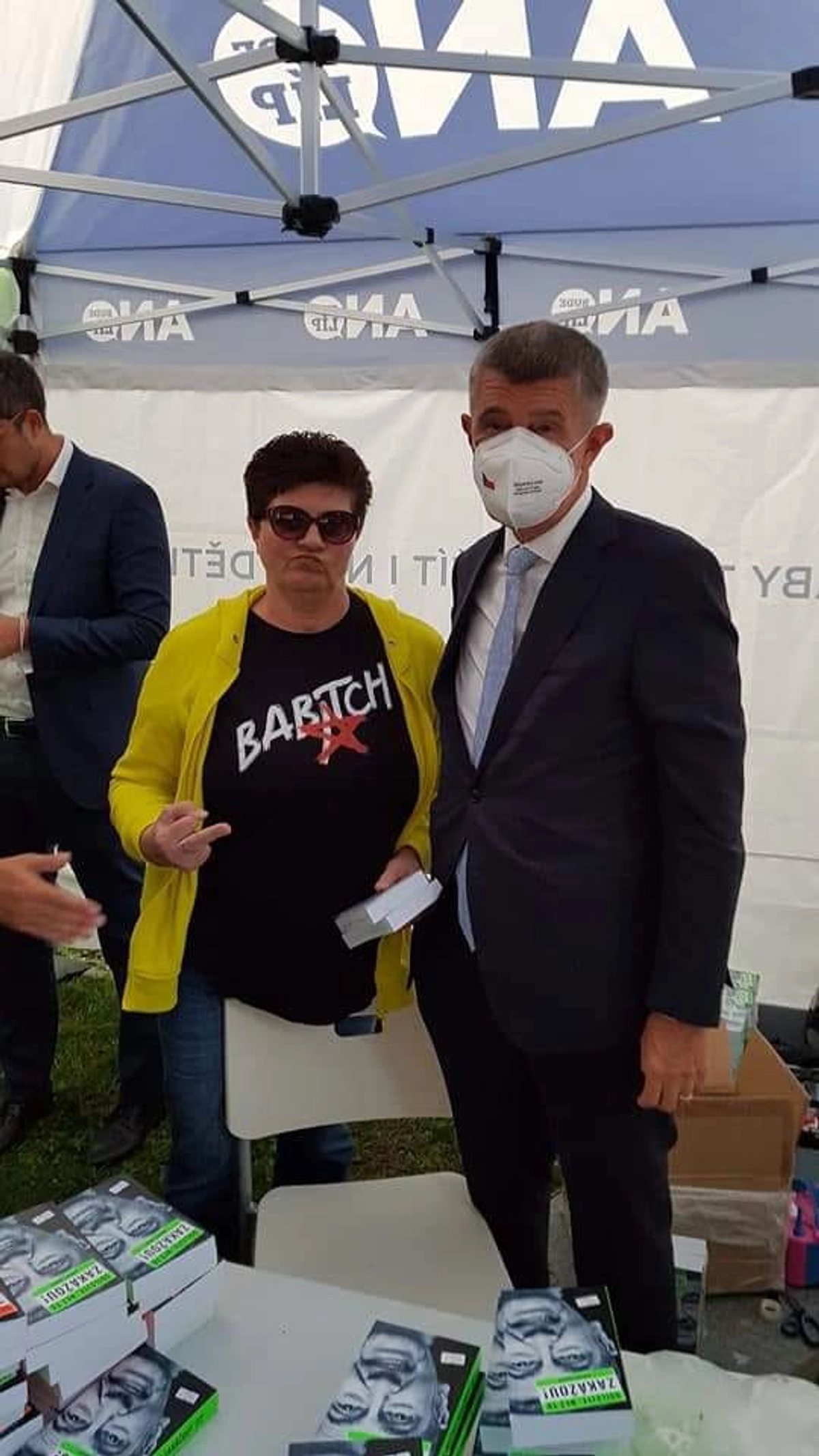 Jana Filipová a Andrej Babiš